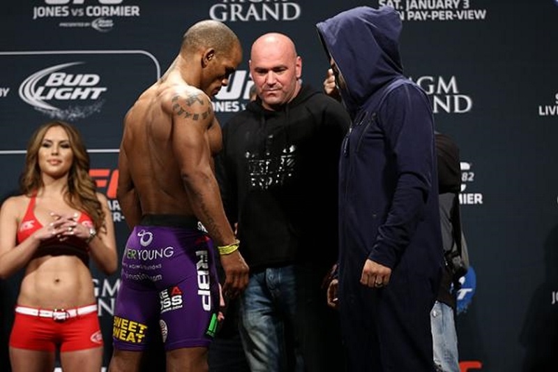 UFC 182: «Ζωγράφισαν» πάλι Jones και Cormier (photos+videos)