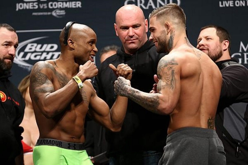 UFC 182: «Ζωγράφισαν» πάλι Jones και Cormier (photos+videos)