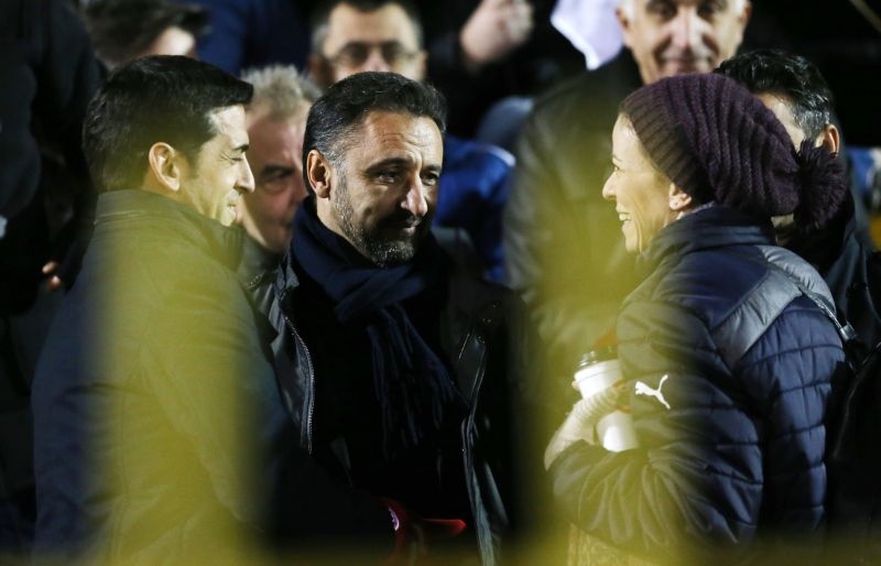 Ολυμπιακός: Η… άτυπη πρώτη του Περέιρα (photos)