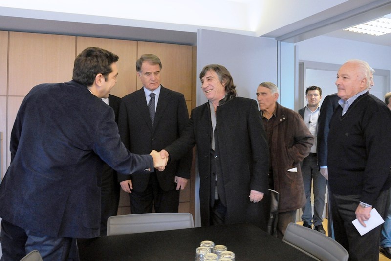 ΑΕΚ: Δέσμευση Τσίπρα για το γήπεδο (photos)