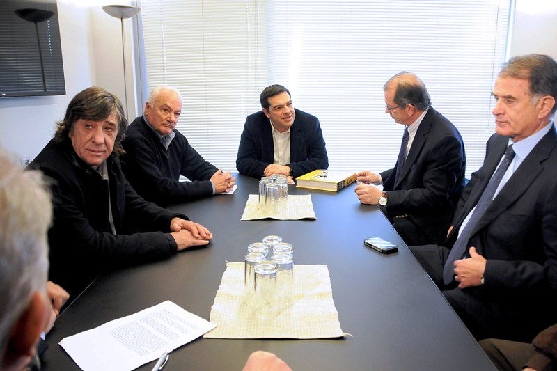 ΑΕΚ: Δέσμευση Τσίπρα για το γήπεδο (photos)