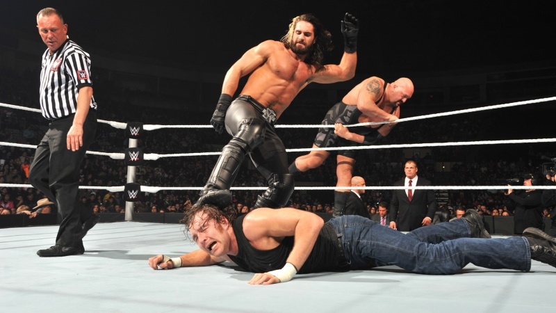 SmackDown: Δίπλα στον Reigns o Ambrose (photos+videos)