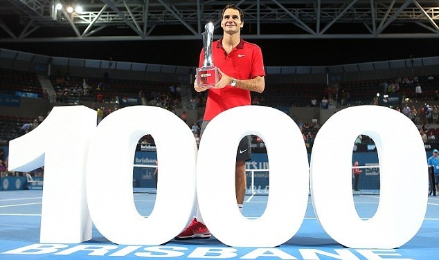 Τένις: 1.000 και... ένας Φέντερερ (photos+videos)