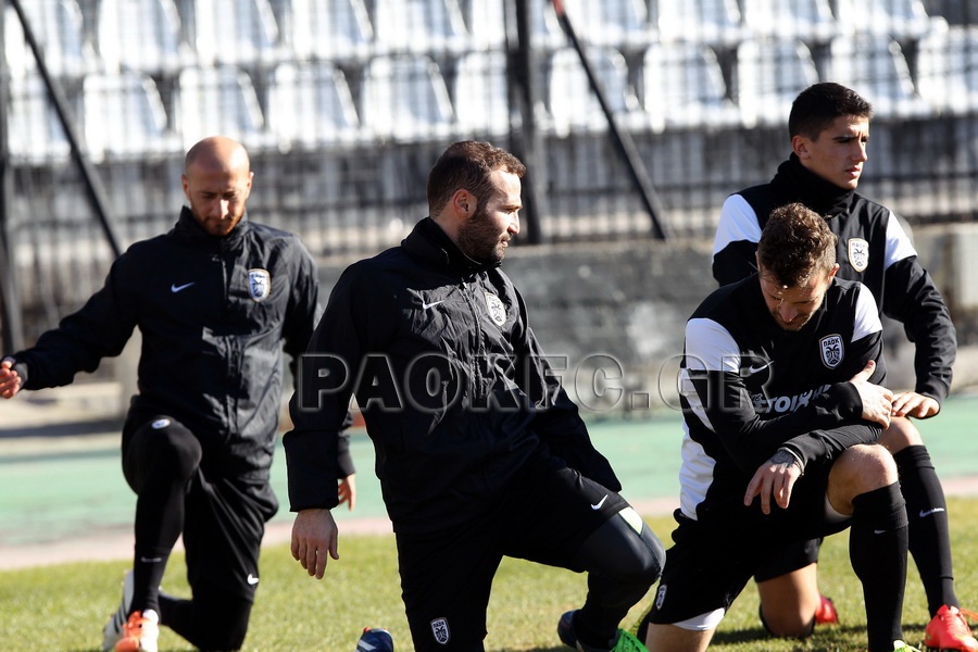 ΠΑΟΚ: Με Κάτσε αλλά χωρίς Τζαβέλλα στη Μυτιλήνη (photos+video)