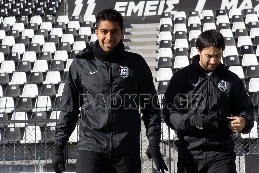 ΠΑΟΚ: Με Κάτσε αλλά χωρίς Τζαβέλλα στη Μυτιλήνη (photos+video)