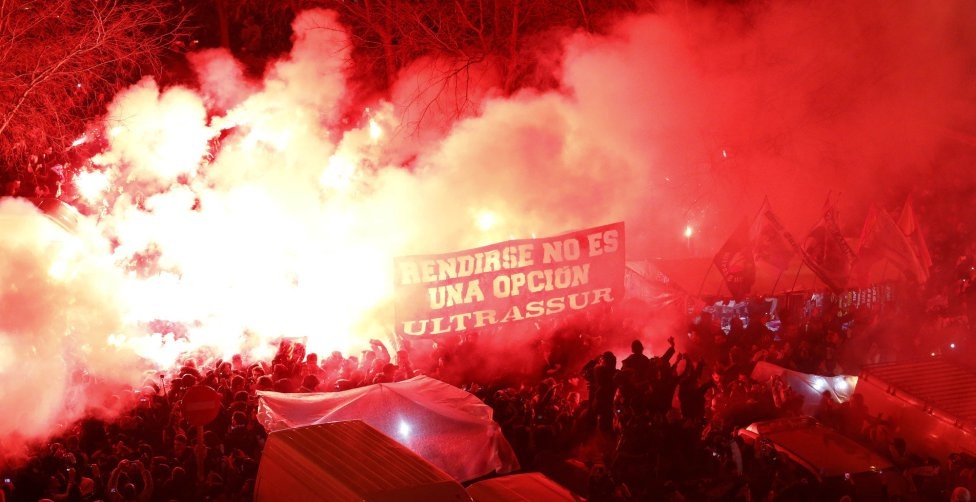 Ρεάλ Μαδρίτης: Πανικός στο γήπεδο για τη ρεβάνς (photos+videos)