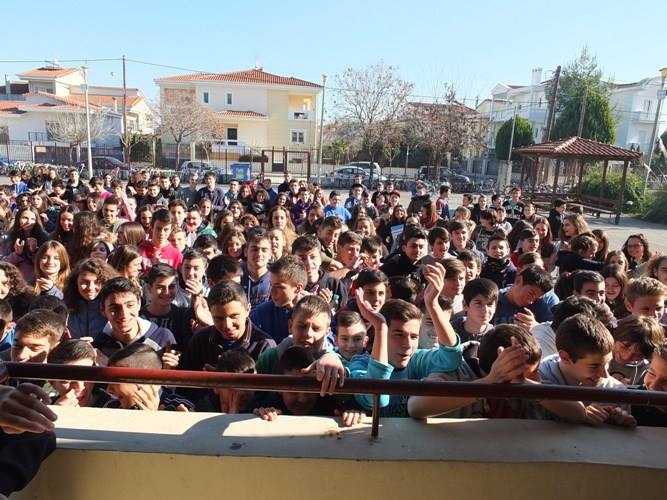 Τρίκαλα BC: Στο 7ο Γυμνάσιο (photos)