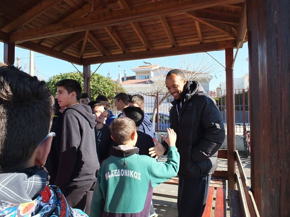 Τρίκαλα BC: Στο 7ο Γυμνάσιο (photos)