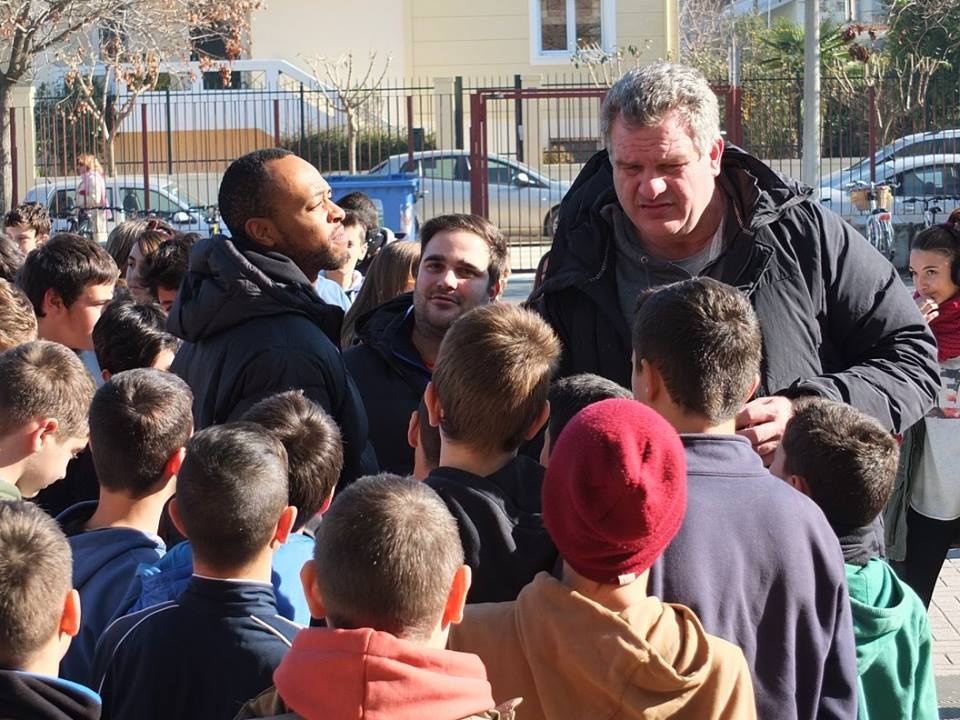Τρίκαλα BC: Στο 7ο Γυμνάσιο (photos)