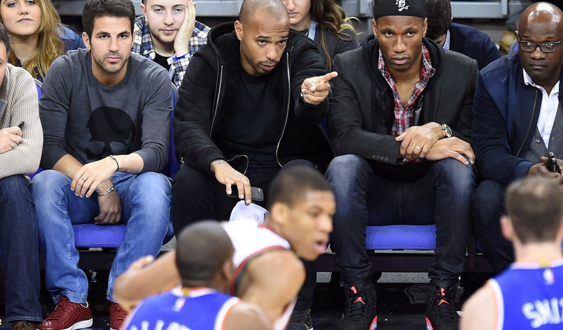 Οι σταρ της μπάλας απόλαυσαν NBA  και Αντετοκούνμπο στο Λονδίνο (video)