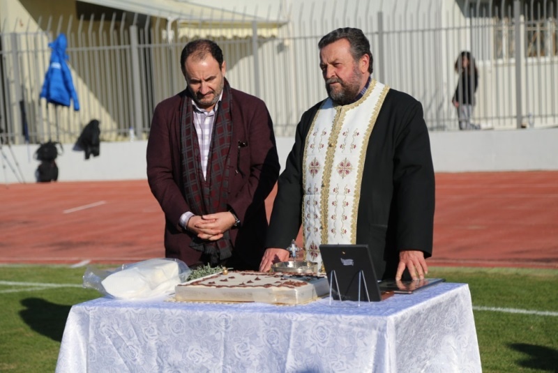 ΑΕΛ Καλλονής: Αγιασμός και κοπή πίτας (photos)