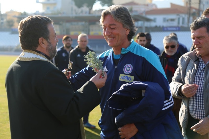 ΑΕΛ Καλλονής: Αγιασμός και κοπή πίτας (photos)