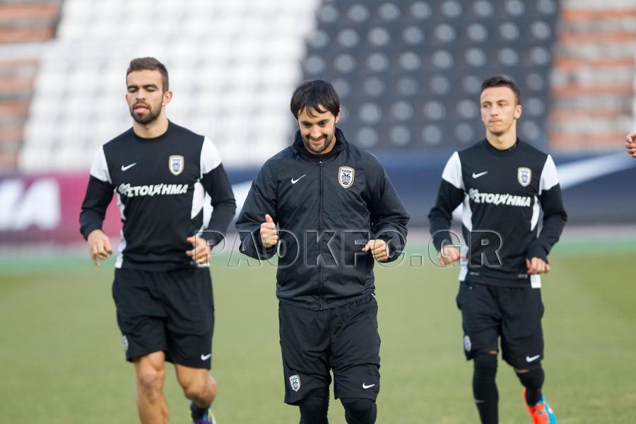 ΠΑΟΚ: Ανησυχία για Ρατς (photos+video)