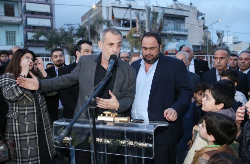 Μαρινάκης: «Θα απαντάμε με έργα» (photos)