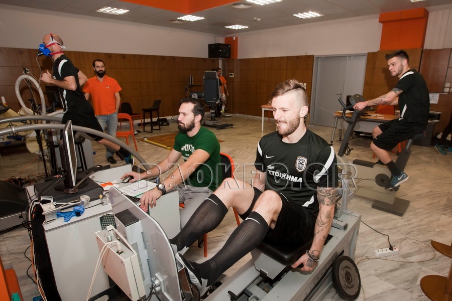 ΠΑΟΚ: Εργομετρικά part II (photos+video)