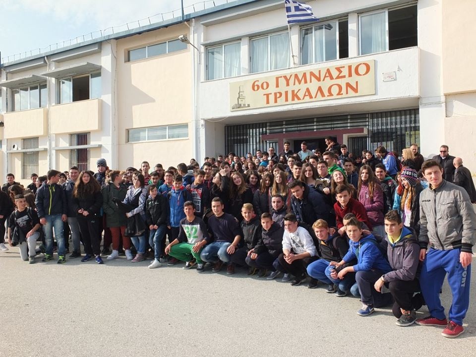 Τρίκαλα BC: Στο 6ο Γυμνάσιο (photos)