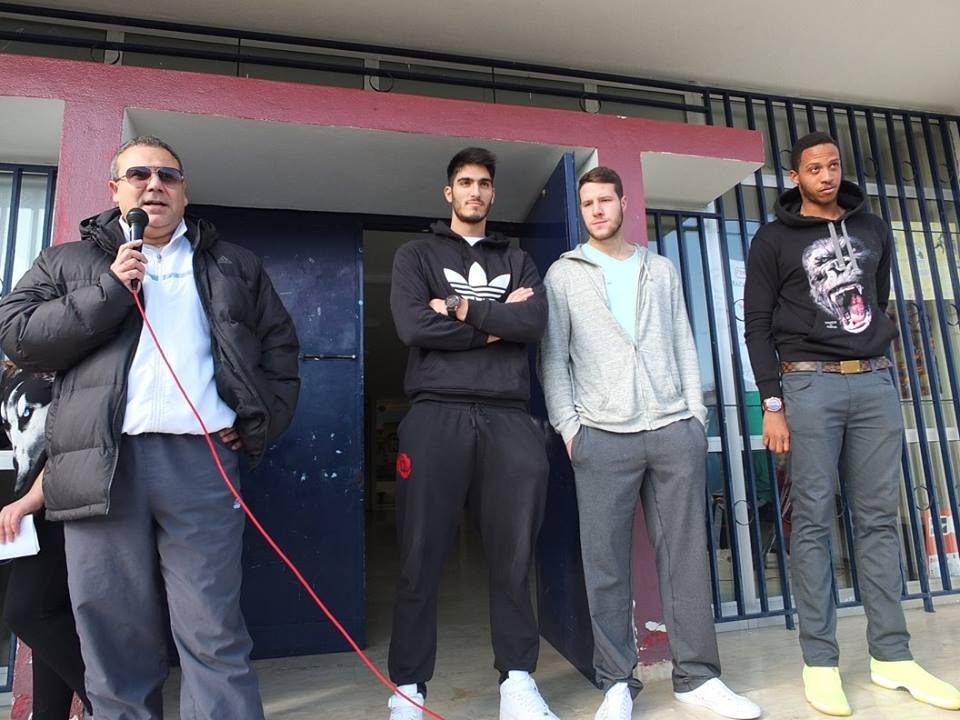 Τρίκαλα BC: Στο 6ο Γυμνάσιο (photos)