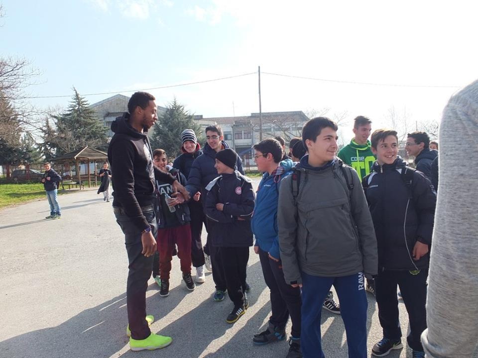 Τρίκαλα BC: Στο 6ο Γυμνάσιο (photos)