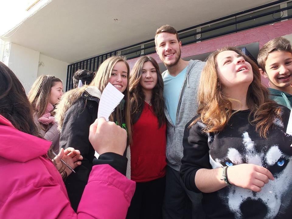 Τρίκαλα BC: Στο 6ο Γυμνάσιο (photos)