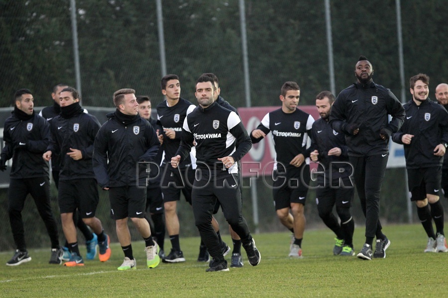 ΠΑΟΚ: Πρόβλημα με Ρατς, ανησυχία με Τζιόλη (photos+video)