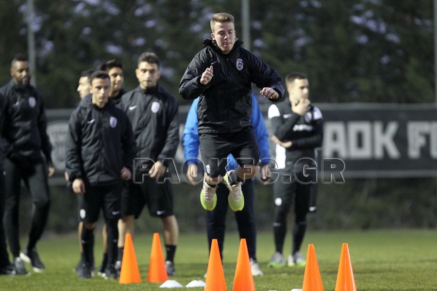 ΠΑΟΚ: Πρόβλημα με Ρατς, ανησυχία με Τζιόλη (photos+video)