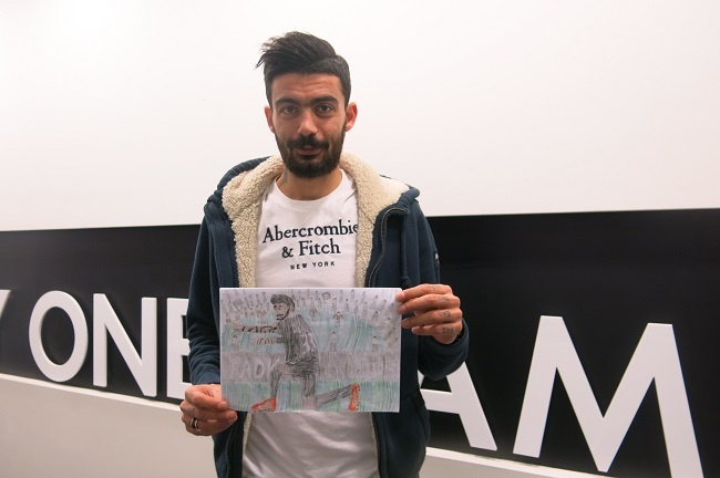 ΠΑΟΚ: Στην Τούμπα οι… μικροί ζωγράφοι (photos)