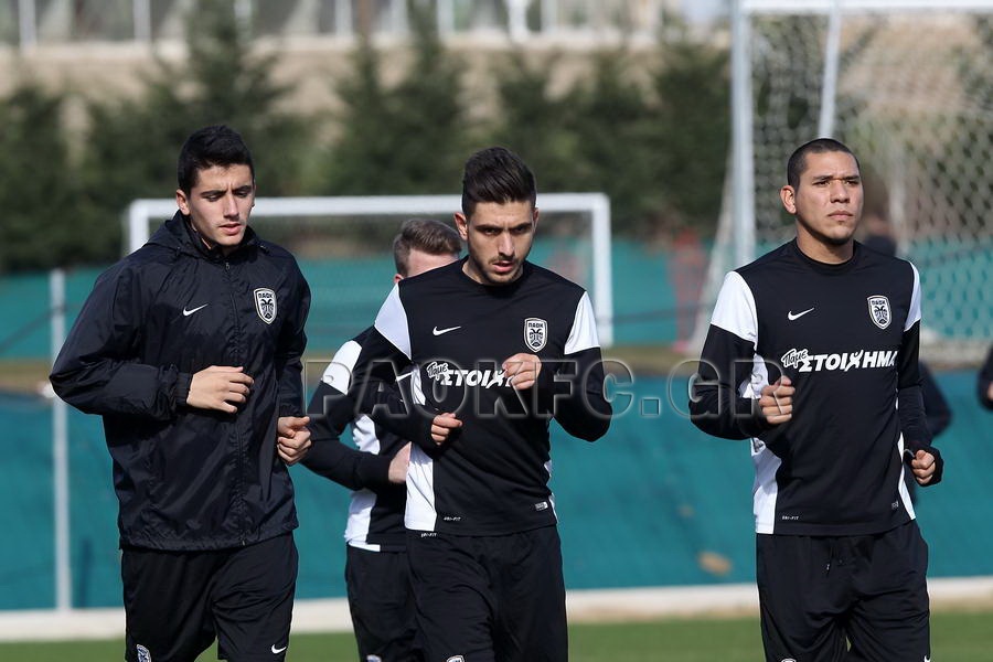 ΠΑΟΚ: Σε δυο γκρουπ η προπόνηση (photos+video)