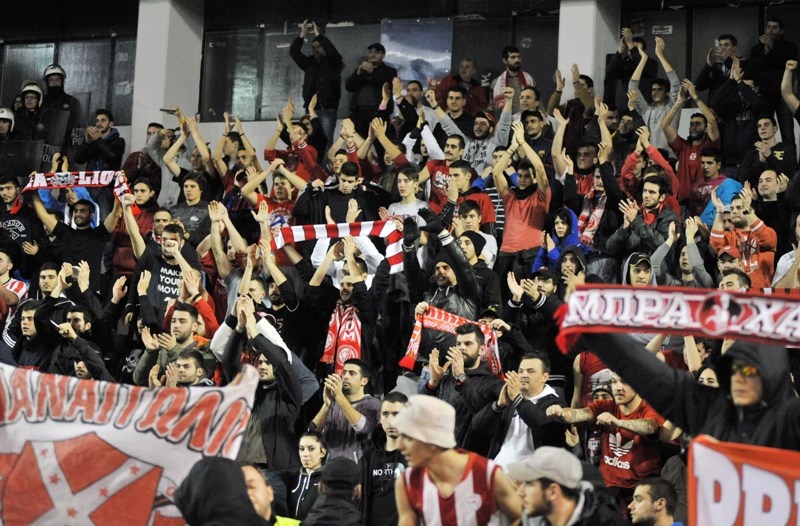 Ολυμπιακός: «Κόκκινη» η Περιβόλα (photos)