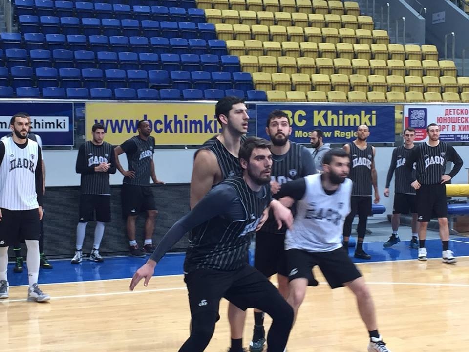 ΠΑΟΚ: Με κρύο και θετική διάθεση (video+photos)