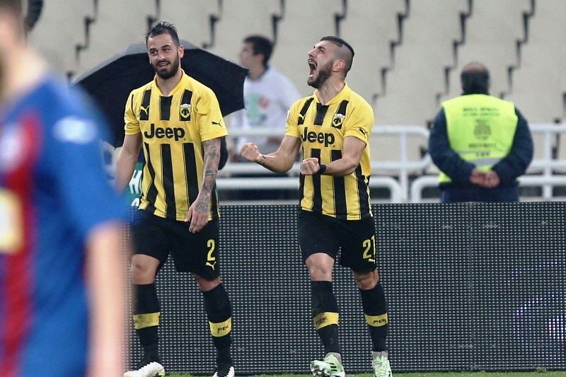 ΑΕΚ: Ξέσπασαν Αραβίδης και Μάνταλος (photos+video)