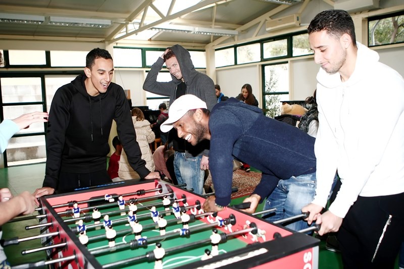 Παναθηναϊκός: Επίσκεψη στα παιδικά χωριά SOS (photos)