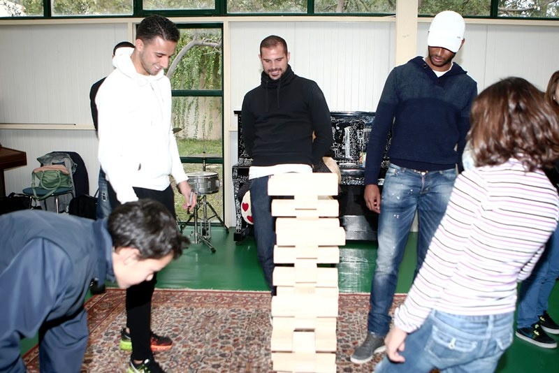 Παναθηναϊκός: Επίσκεψη στα παιδικά χωριά SOS (photos)