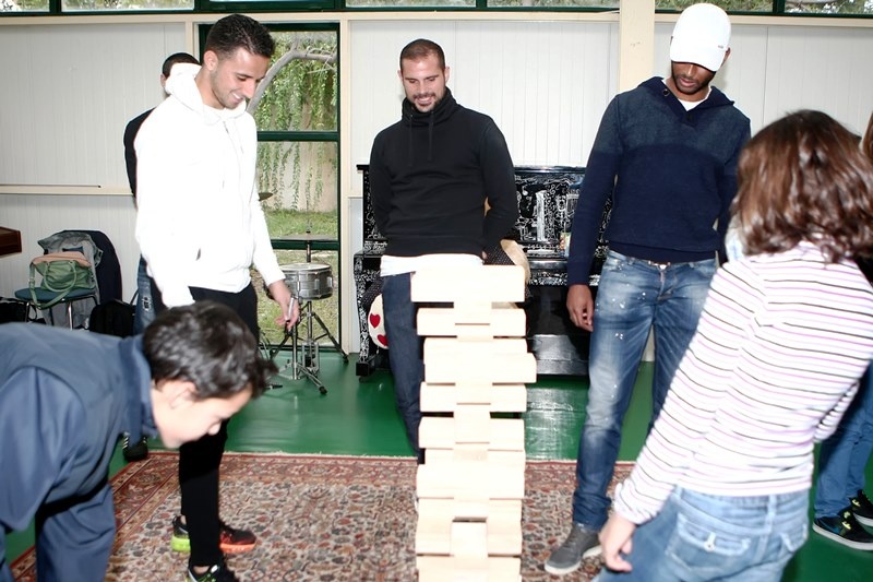 Παναθηναϊκός: Επίσκεψη στα παιδικά χωριά SOS (photos)