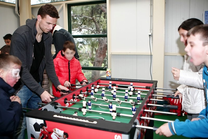 Παναθηναϊκός: Επίσκεψη στα παιδικά χωριά SOS (photos)