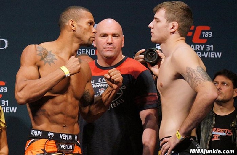 UFC 183: Στα κιλά τους Silva και Diaz… όχι οι Gastelum και Lineker (videos+photos)