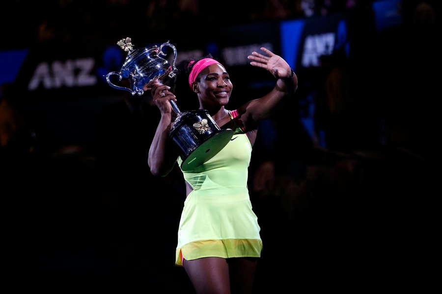 Australian Open 2015: Καρέ καρέ η απονομή της Σερένα (photos)