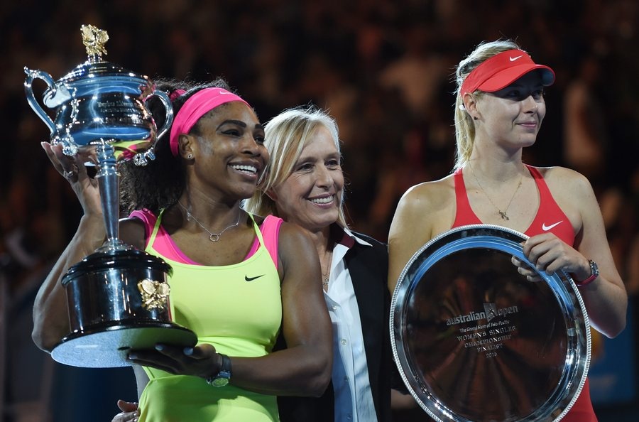 Australian Open 2015: Καρέ καρέ η απονομή της Σερένα (photos)