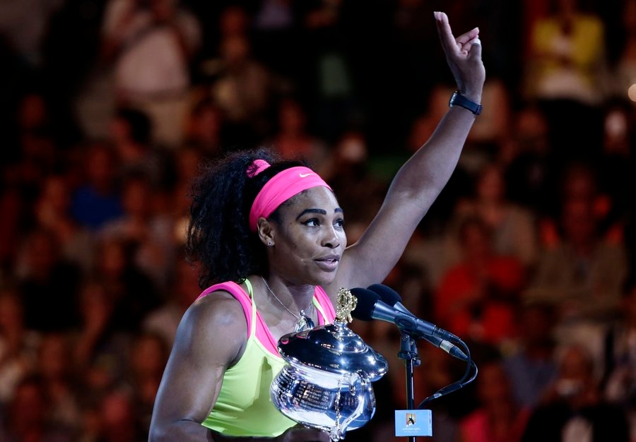 Australian Open 2015: Καρέ καρέ η απονομή της Σερένα (photos)