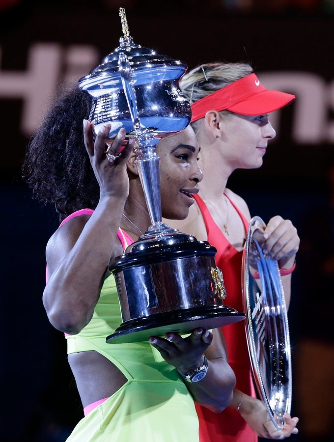 Australian Open 2015: Καρέ καρέ η απονομή της Σερένα (photos)