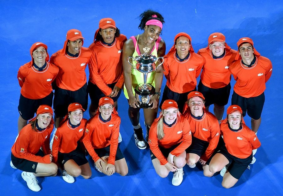 Australian Open 2015: Καρέ καρέ η απονομή της Σερένα (photos)