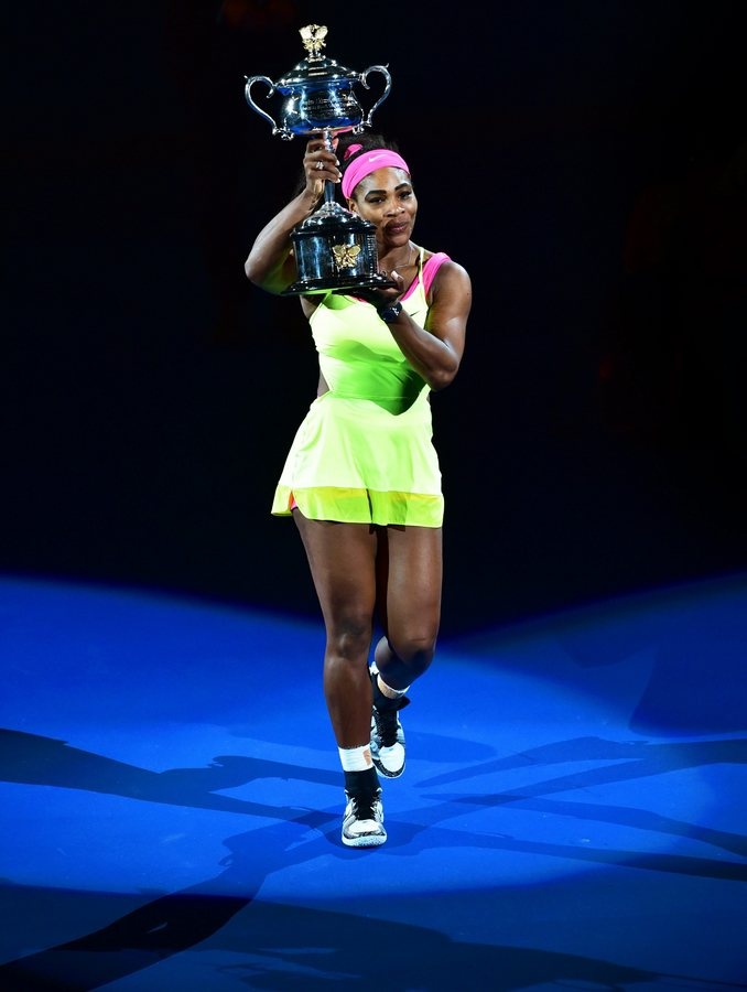 Australian Open 2015: Καρέ καρέ η απονομή της Σερένα (photos)