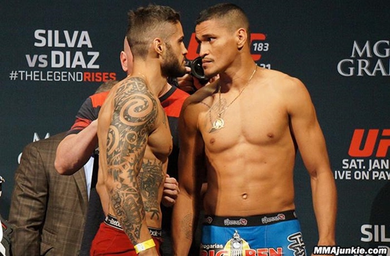 UFC 183: Στα κιλά τους Silva και Diaz… όχι οι Gastelum και Lineker (videos+photos)