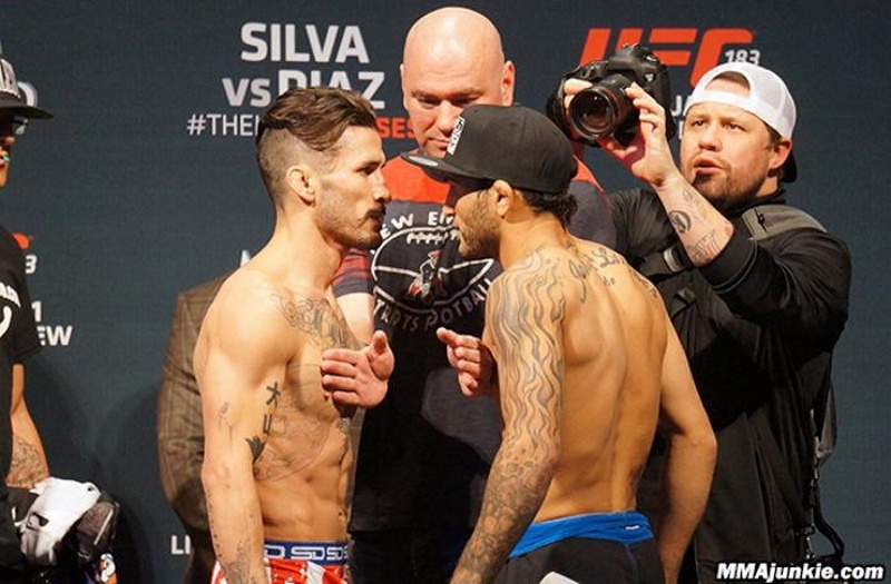 UFC 183: Στα κιλά τους Silva και Diaz… όχι οι Gastelum και Lineker (videos+photos)