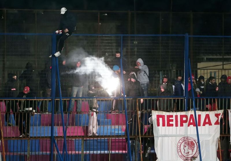 Βέροια – Ολυμπιακός: Ένταση στο ημίχρονο (photos)