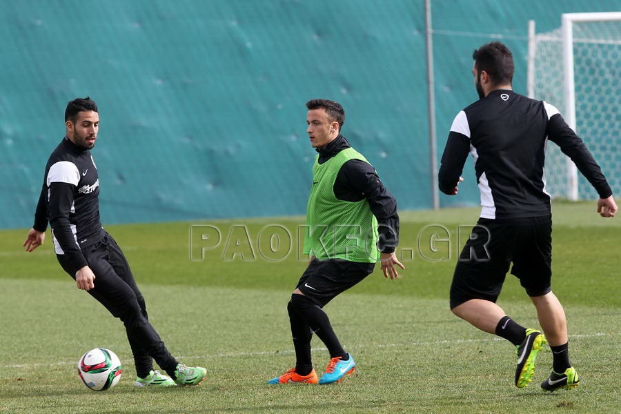 ΠΑΟΚ: Εκτός ο Ρατς, δύσκολα ο Σαλπιγγίδης (photos+video)