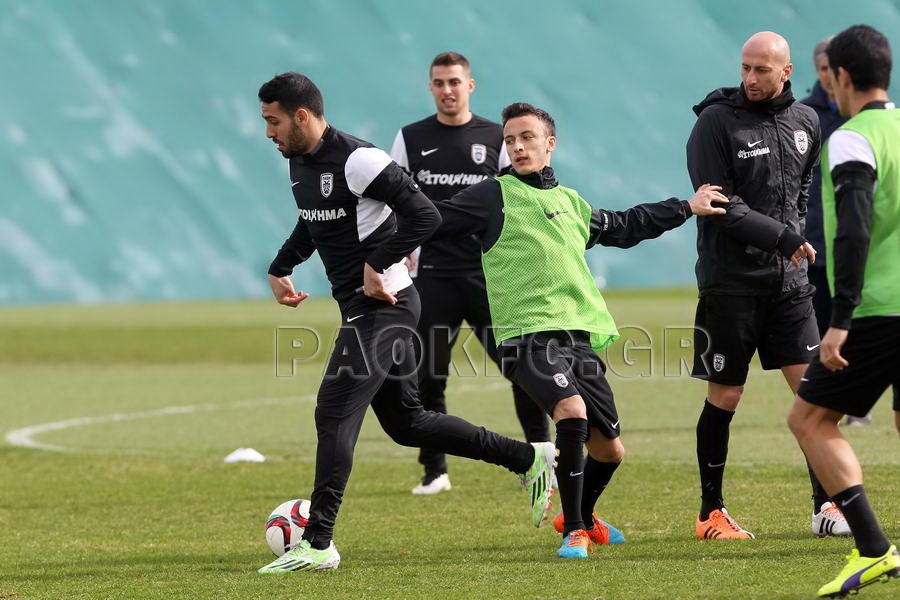 ΠΑΟΚ: Εκτός ο Ρατς, δύσκολα ο Σαλπιγγίδης (photos+video)
