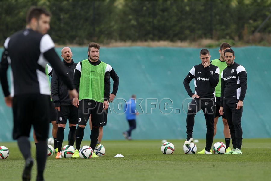 ΠΑΟΚ: Εκτός ο Ρατς, δύσκολα ο Σαλπιγγίδης (photos+video)