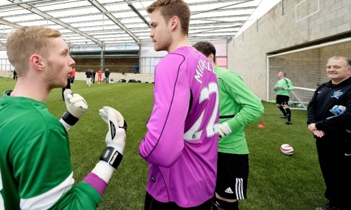 Λίβερπουλ:Προπόνηση με ομάδα τυφλών (video +photos)