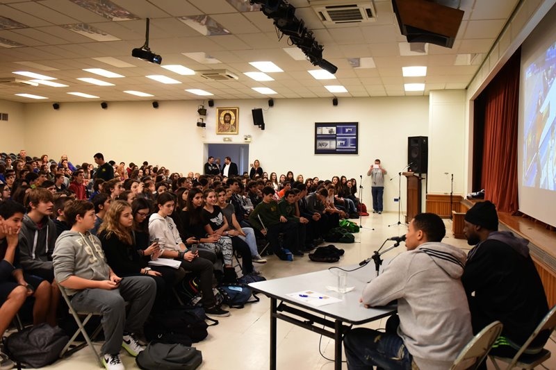 Παναθηναϊκός: Γκιστ και Σλότερ στις Σχολές Μωραΐτη (photos)