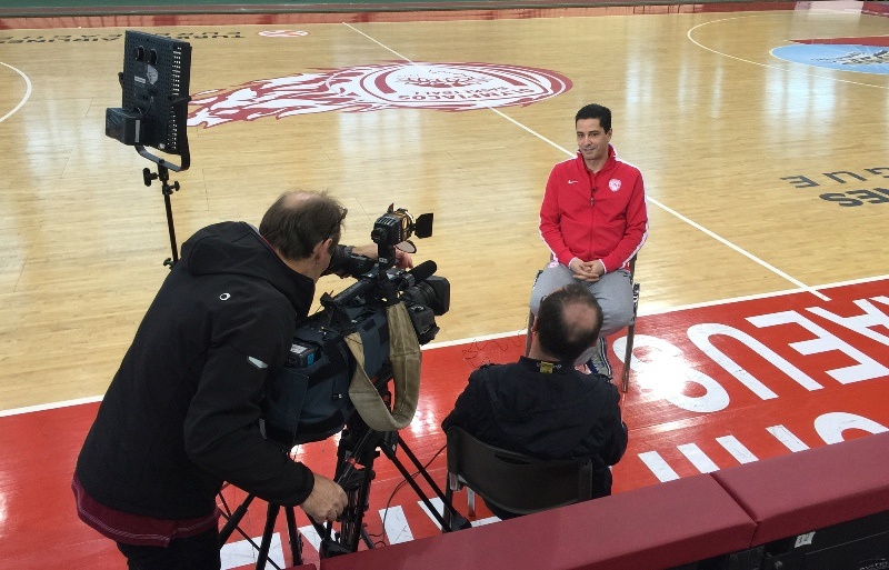 Ολυμπιακός: Στο ΣΕΦ το Eurosport (photos)